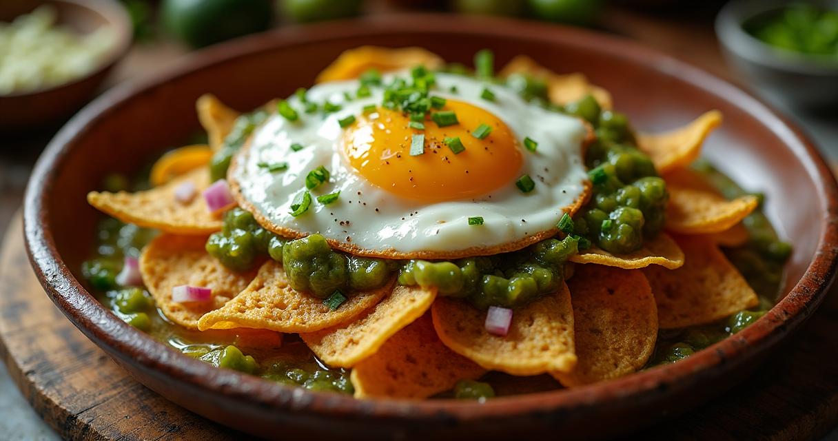 Chilaquiles Verdes — Mexican recipe