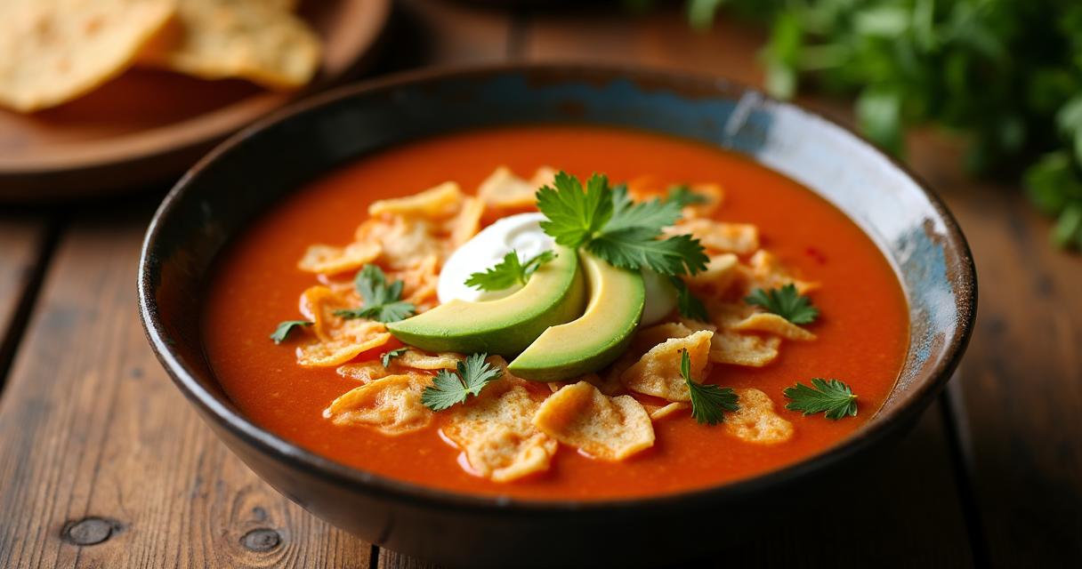 Tortilla Soup — Mexican recipe